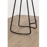 Temple &amp; Webster 66cm Premium Vintage-Style Elm Wood Barstools