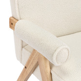 Temple &amp; Webster Jonathan Teddy Armchair