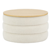 Temple &amp; Webster Toby Teddy Storage Ottoman/Coffee Table