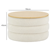Temple &amp; Webster Toby Teddy Storage Ottoman/Coffee Table