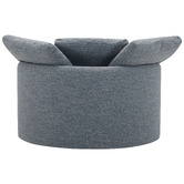 Temple &amp; Webster Mellow Premium Swivel Oversized Armchair