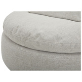 Temple &amp; Webster Mellow Premium Swivel Oversized Armchair