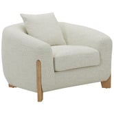 Temple &amp; Webster Olivia Boucle Armchair