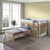 Temple &amp; Webster Colby Convertible Single Bunk Bed