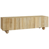 Temple &amp; Webster Hendry Mango Wood TV Unit