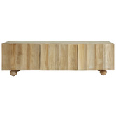 Temple &amp; Webster Hendry Mango Wood TV Unit