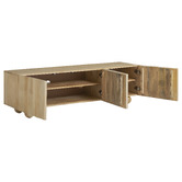 Temple &amp; Webster Hendry Mango Wood TV Unit