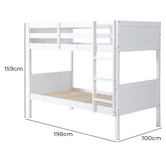 Temple &amp; Webster Oakley Single Bunk Bed