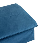 Temple &amp; Webster Jude Slipcover Ottoman