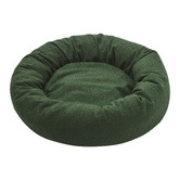 Temple &amp; Webster Olive Miri Round Calming Boucle Dog Bed