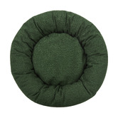 Temple &amp; Webster Olive Miri Round Calming Boucle Dog Bed