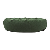 Temple &amp; Webster Olive Miri Round Calming Boucle Dog Bed