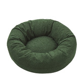 Temple &amp; Webster Olive Miri Round Calming Boucle Dog Bed