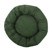 Temple &amp; Webster Olive Miri Round Calming Boucle Dog Bed