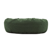 Temple &amp; Webster Olive Miri Round Calming Boucle Dog Bed