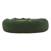 Temple &amp; Webster Olive Miri Round Calming Boucle Dog Bed