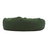 Temple &amp; Webster Olive Miri Round Calming Boucle Dog Bed