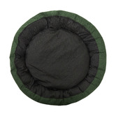 Temple &amp; Webster Olive Miri Round Calming Boucle Dog Bed