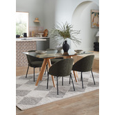 Temple &amp; Webster Mitchell Upholstered Dining Chair