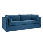 Temple &amp; Webster Jude 3 Seater Slipcover Sofa