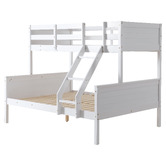 Temple &amp; Webster Oakley Single Over Double Bunk Bed