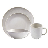 Temple &amp; Webster 16 Piece Glazed Ceramic Dinner Set