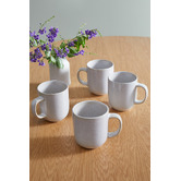 Temple &amp; Webster 16 Piece Glazed Ceramic Dinner Set