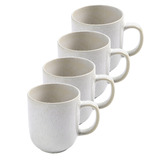 Temple &amp; Webster 16 Piece Glazed Ceramic Dinner Set