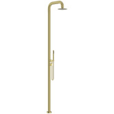 Temple &amp; Webster Clovelly Outdoor Floor Mounted Twin Shower