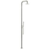 Temple &amp; Webster Clovelly Outdoor Floor Mounted Twin Shower