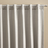 Temple &amp; Webster Lexington Cream Blockout Concealed Tab Top Curtains