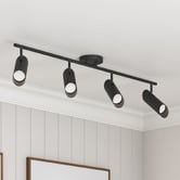 Temple &amp; Webster Toni Linear Adjustable 4 Lamp Spotlight
