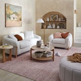 Temple &amp; Webster Olivia Boucle Armchair