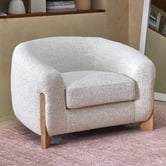 Temple &amp; Webster Olivia Boucle Armchair