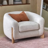 Temple &amp; Webster Olivia Boucle Armchair