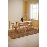 Temple &amp; Webster Natural Larsen Wooden Dining Chairs