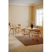Temple &amp; Webster 65cm Larsen Rubberwood Barstools