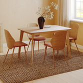 Temple &amp; Webster 4 Seater Larsen Dining Table &amp; Joe Chair Set