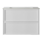 Temple &amp; Webster Cali 750mm Wall Hung Single Vanity with Integrated Basin
