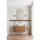 Temple &amp; Webster Nomad 900mm Wall Hung Single Vanity