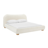 Temple &amp; Webster Paloma Boucle Bed