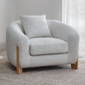 Temple &amp; Webster Olivia Boucle Armchair