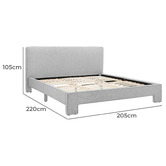 Temple &amp; Webster Crew Chenille Bed
