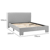 Temple &amp; Webster Crew Chenille Bed