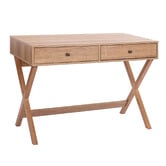 Temple &amp; Webster Twin Lakes 2 Drawer Desk