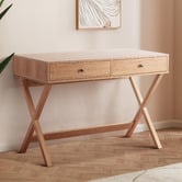 Temple &amp; Webster Twin Lakes 2 Drawer Desk