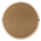 Temple &amp; Webster Mikko Round Wood Wall Mirror