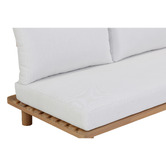 Temple &amp; Webster 5 Seater Clifton Acacia Wood Outdoor Modular Lounge Set