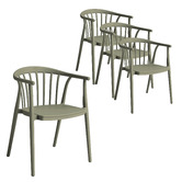 Temple &amp; Webster Spindle Outdoor Dining Chairs