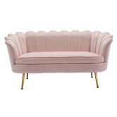 Temple &amp; Webster Marianna 2 Seater Velvet Sofa